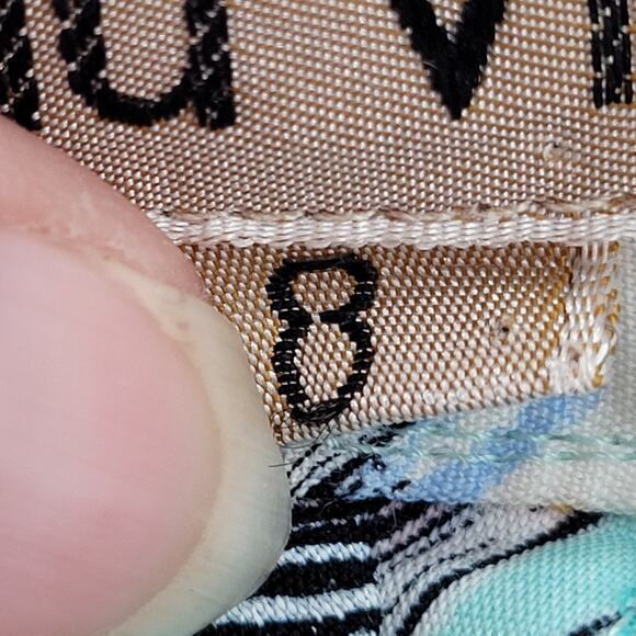 L'eau Vive Pink Paisley Pleated Front Vintage Petal Pusher Pants - Picture 13 of 15